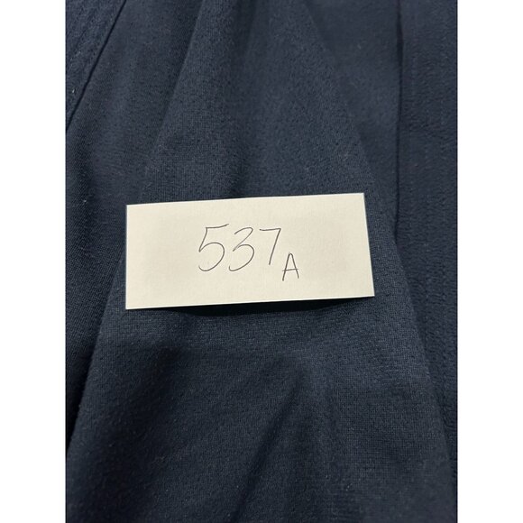 Vintage Puritan Navy Blue Robe With Red Accent Piping SZ One Size Fits All - Picture 8 of 8